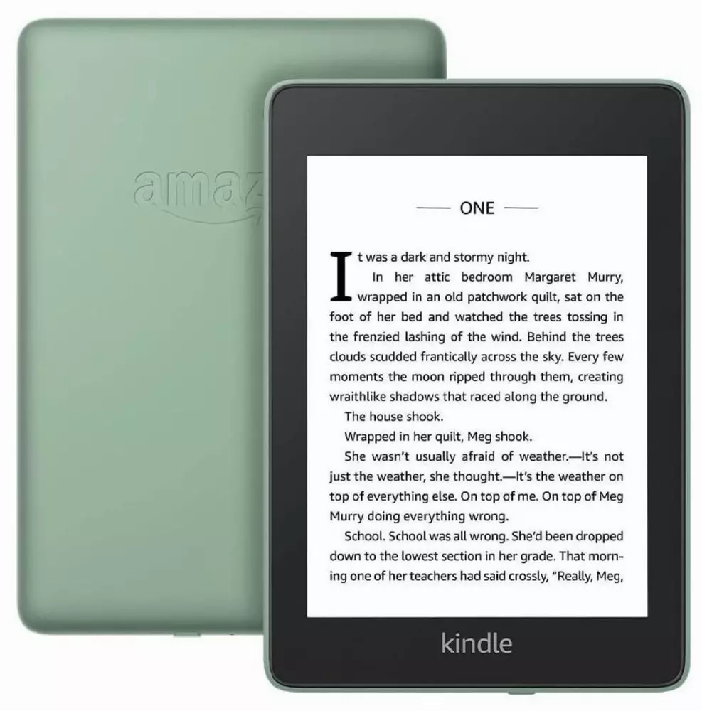 eBook четец Kindle Paperwhite 6" IPX8, 10 генерация, Зелен