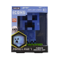 Статуетка Paladone Minecraft Charged Creeper Icon Light