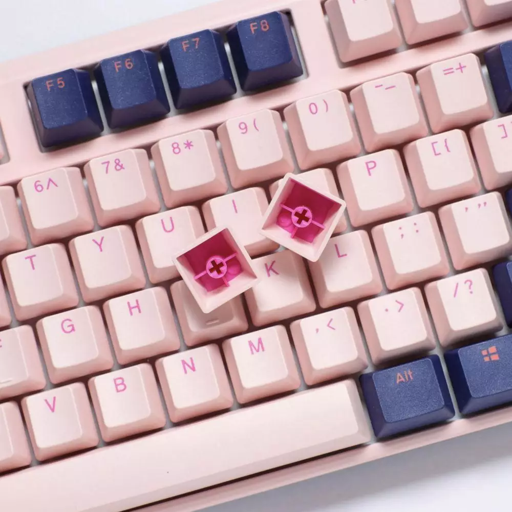 Геймърскa механична клавиатура Ducky One 3 Fuji Full-Size Cherry MX Silent Red