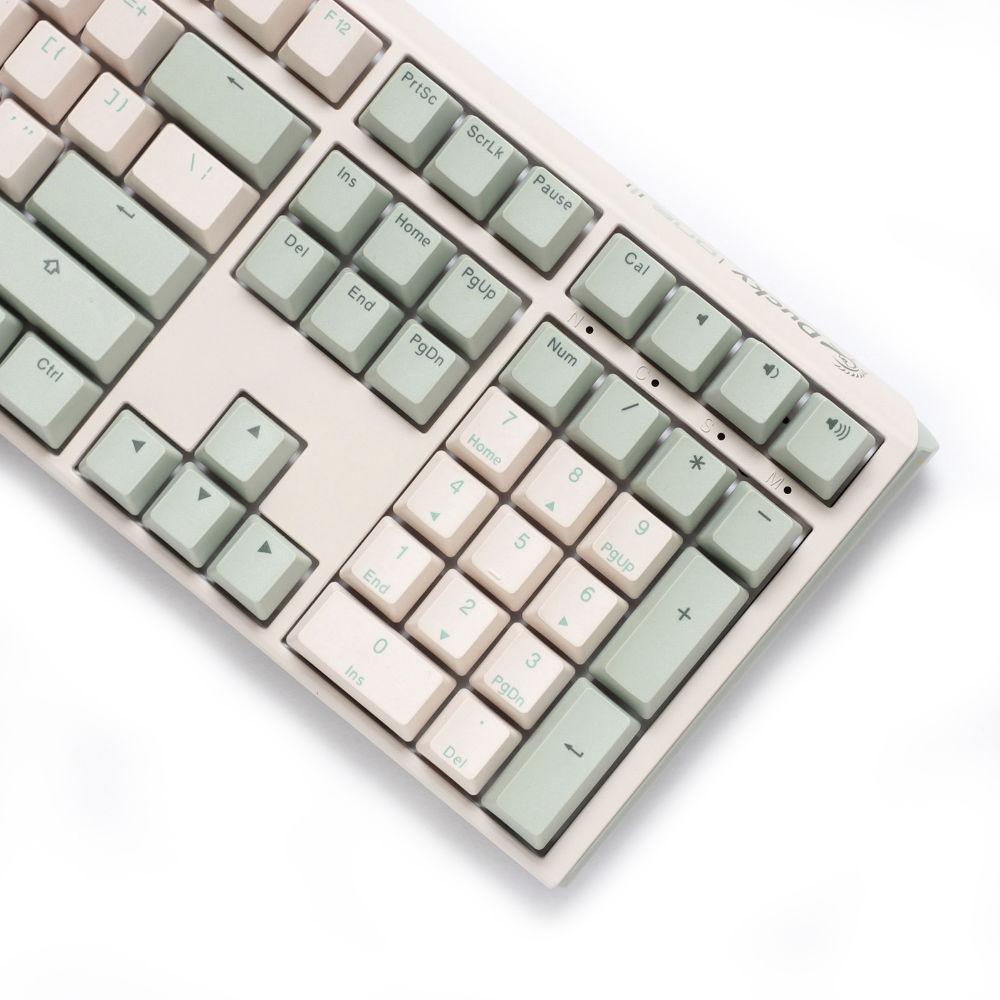 Геймърскa механична клавиатура Ducky One 3 Matcha Full-Size Cherry MX Brown