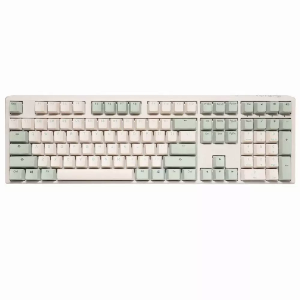 Геймърскa механична клавиатура Ducky One 3 Matcha Full-Size Cherry MX Silver