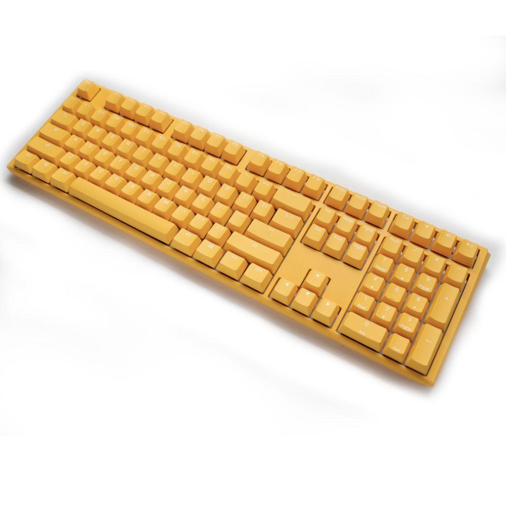 Геймърскa механична клавиатура Ducky One 3 Yellow Full-Size Cherry MX Brown