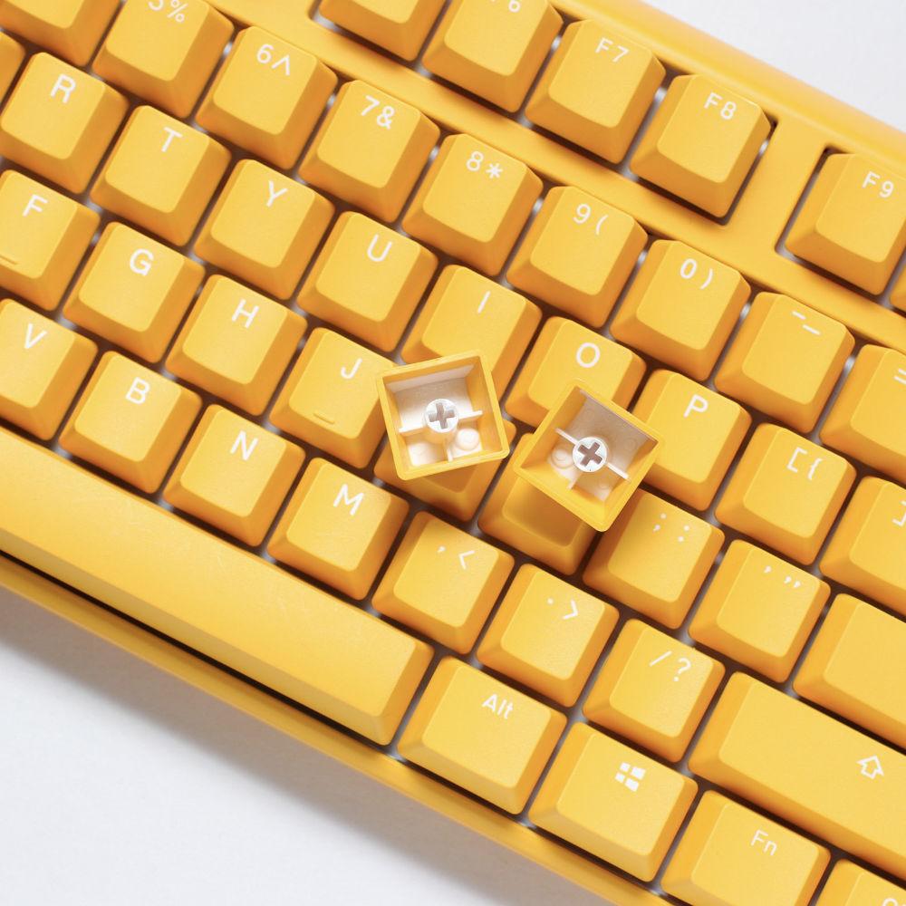 Геймърскa механична клавиатура Ducky One 3 Yellow Full-Size Cherry MX Clear