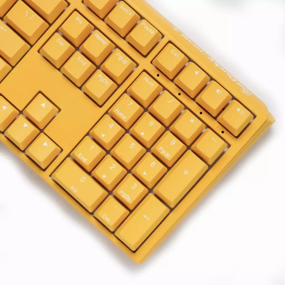 Геймърскa механична клавиатура Ducky One 3 Yellow Full-Size Cherry MX Silent Red