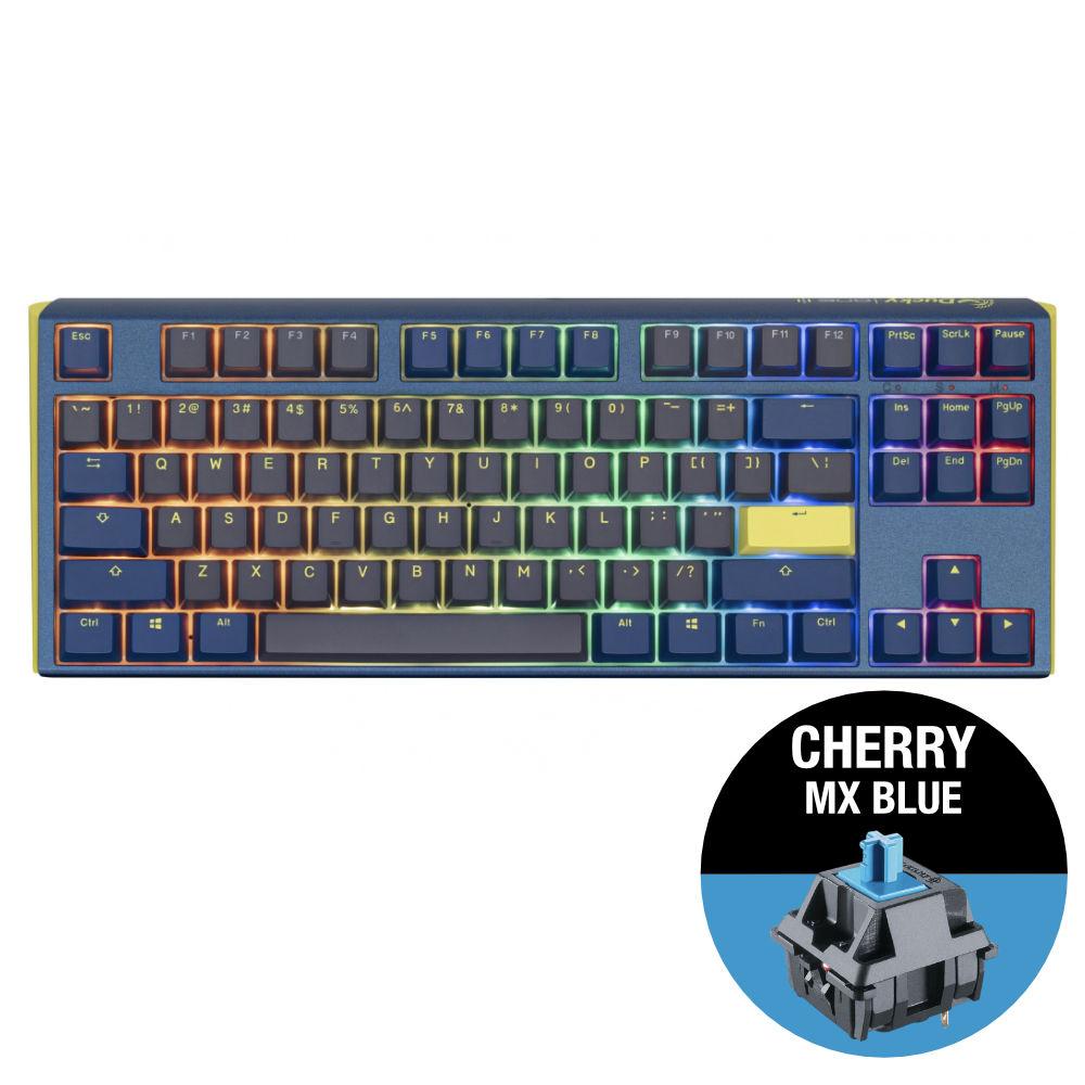 Геймърскa механична клавиатура Ducky One 3 Daybreak TKL Cherry MX Blue