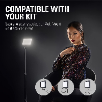 Осветление за стрийм Elgato Key Light Mini, Черна