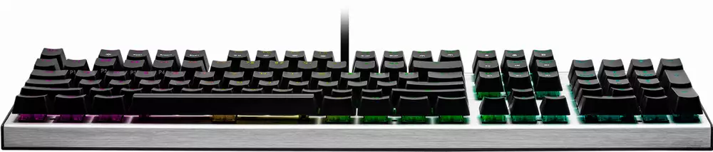 Геймърска Механична Клавиатура Cooler Master CK351, Brown Switches, US Layout, Hot Swappable, RGB