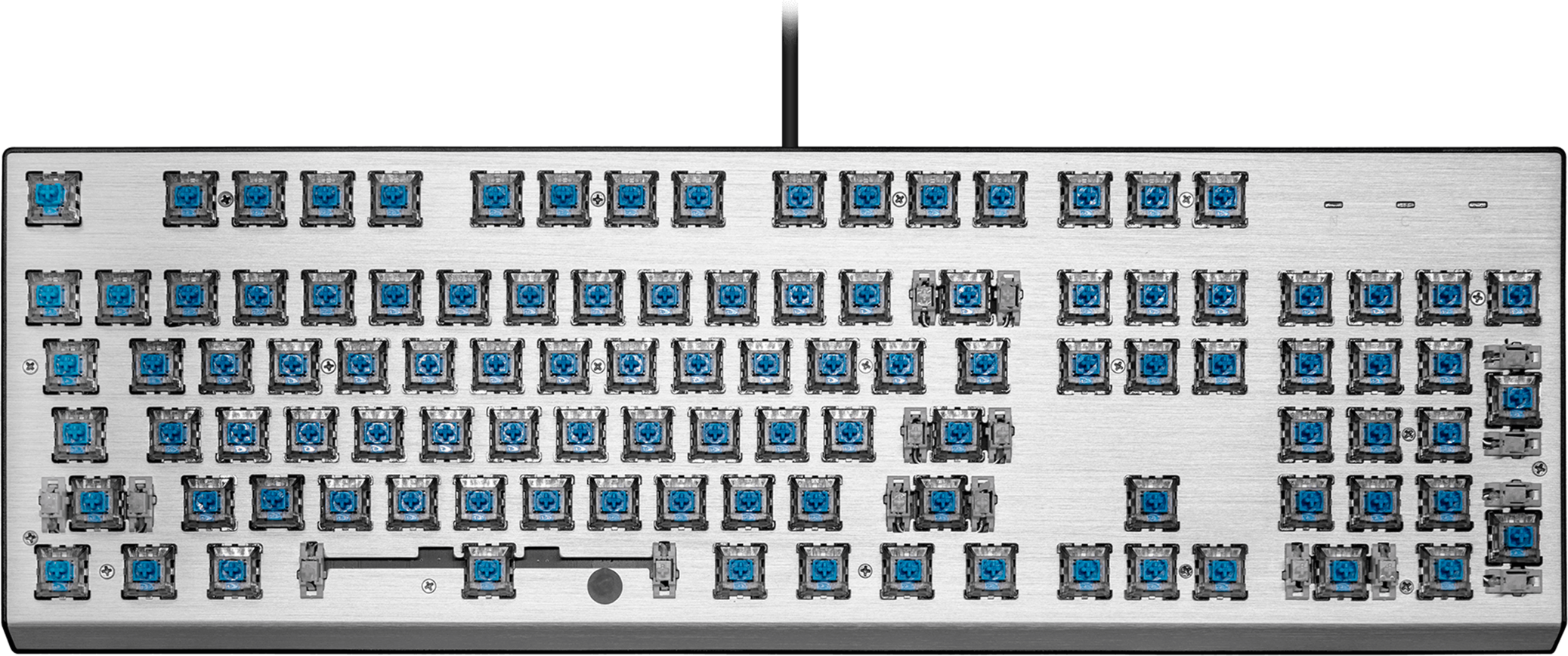 Геймърска Механична Клавиатура Cooler Master CK351, Brown Switches, US Layout, Hot Swappable, RGB