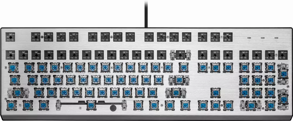Геймърска Механична Клавиатура Cooler Master CK351, Brown Switches, US Layout, Hot Swappable, RGB