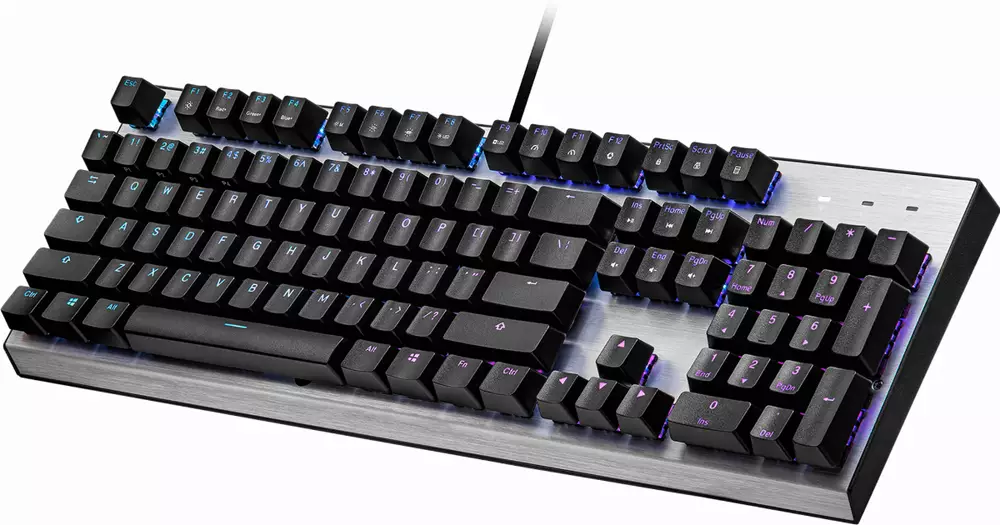 Gaming Μηχανικό Πληκτρολόγιο Cooler Master CK351, Red Switches, US Layout, Hot Swappable, RGB