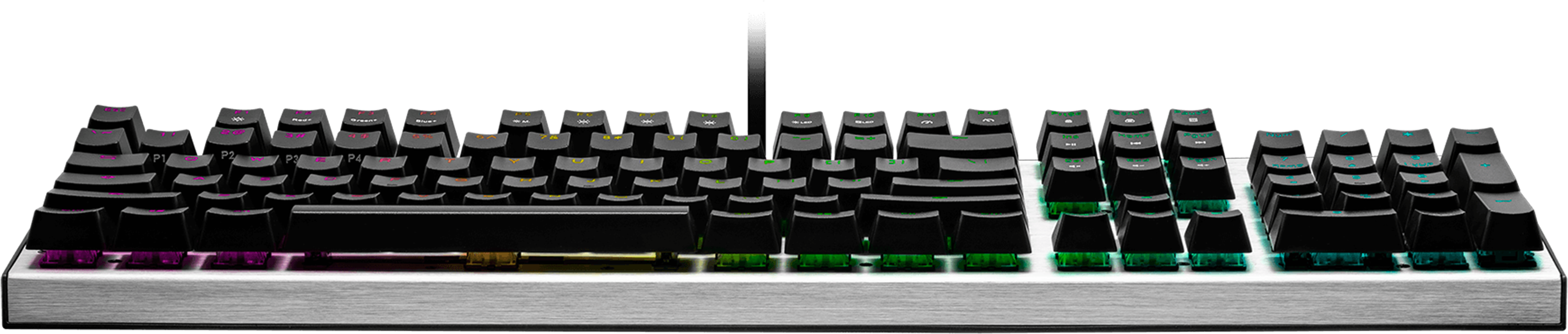 Gaming Μηχανικό Πληκτρολόγιο Cooler Master CK351, Red Switches, US Layout, Hot Swappable, RGB