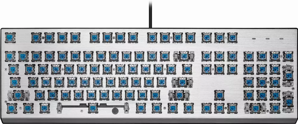 Геймърска Механична Клавиатура Cooler Master CK351, Red Switches, US Layout, Hot Swappable, RGB