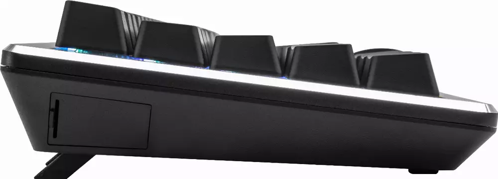 Геймърска Механична Клавиатура Cooler Master CK721, TTC Brown Switches, US Layout, Wireless 65%, RGB, Space Gray