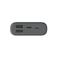 Външна батерия HAMA Supreme 10HD, 10000 mAh, LiPolym, USB-A/USB-C, Сив