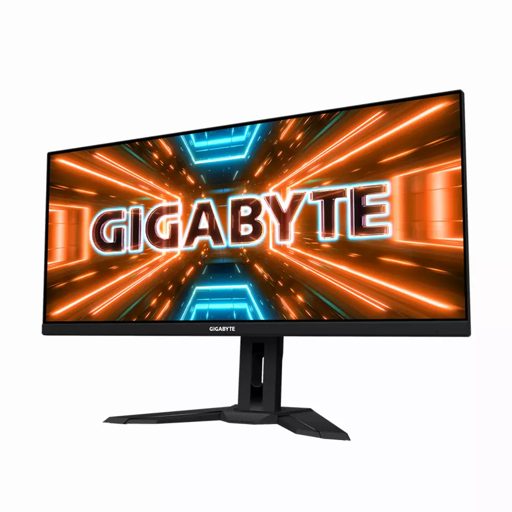 Геймърски Монитор Gigabyte G34WQ-EK, 34" IPS WQHD (3480 x 1440), 144Hz, 1ms, HDR400