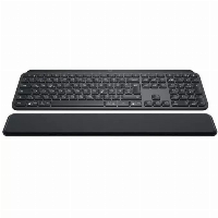 Безжична клавиатура Logitech MX Keys Bluetooth USB-C подложка за ръце Graphite - 920-009416