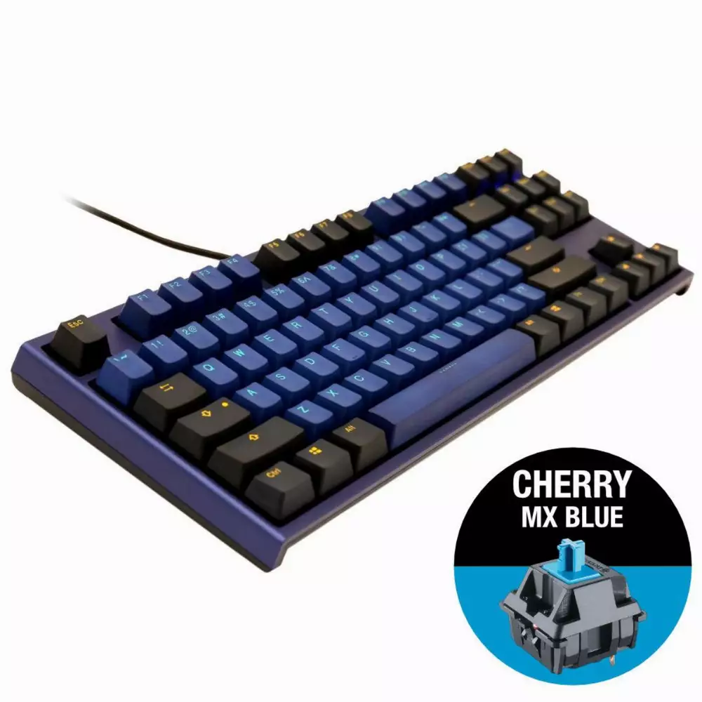 Геймърскa механична клавиатура Ducky One 2 Horizon TKL Cherry MX Blue