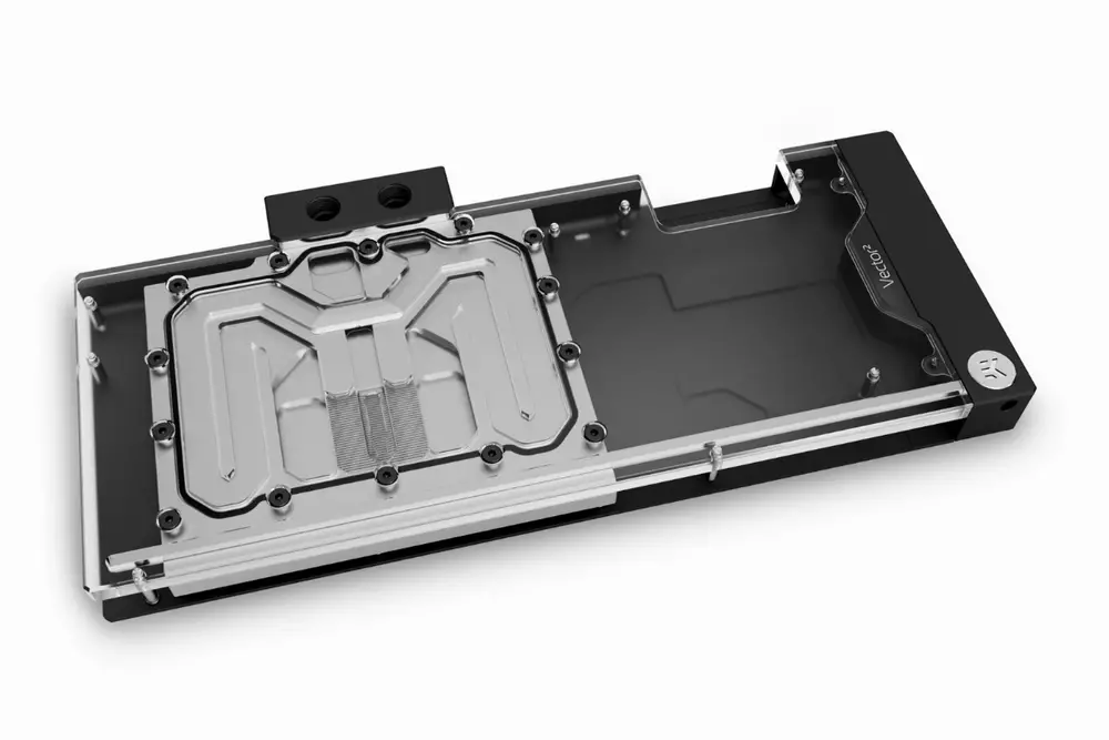 Воден блок за видео карта EK-Quantum Vector FTW3 RTX 3080/90 D-RGB - Nickel + Plexi + Backplate