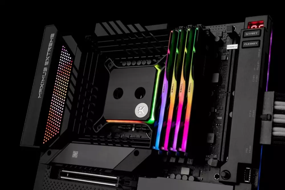 Воден блок за процесор EK-Quantum Magnitude D-RGB - 1700 Nickel + Acetal