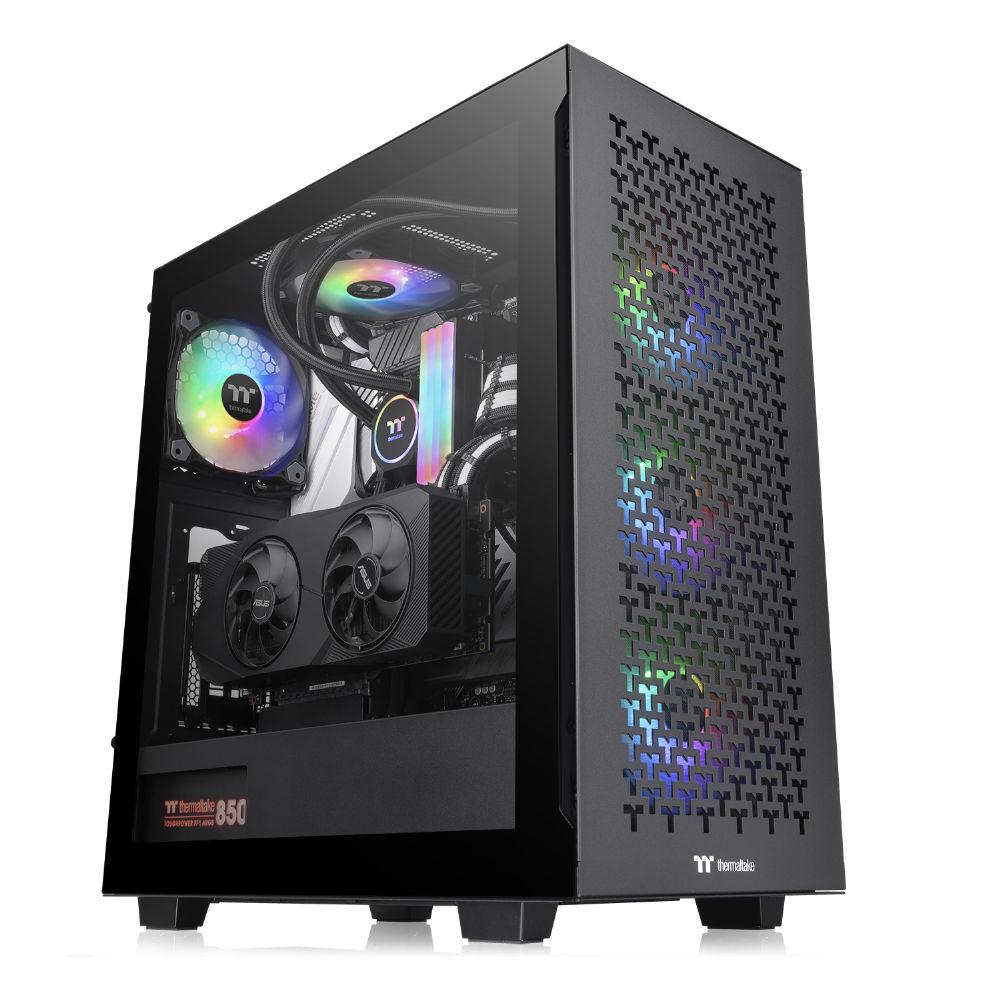 Кутия Thermaltake V350 TG Air ARGB Tempered Glass Mid-Tower Black