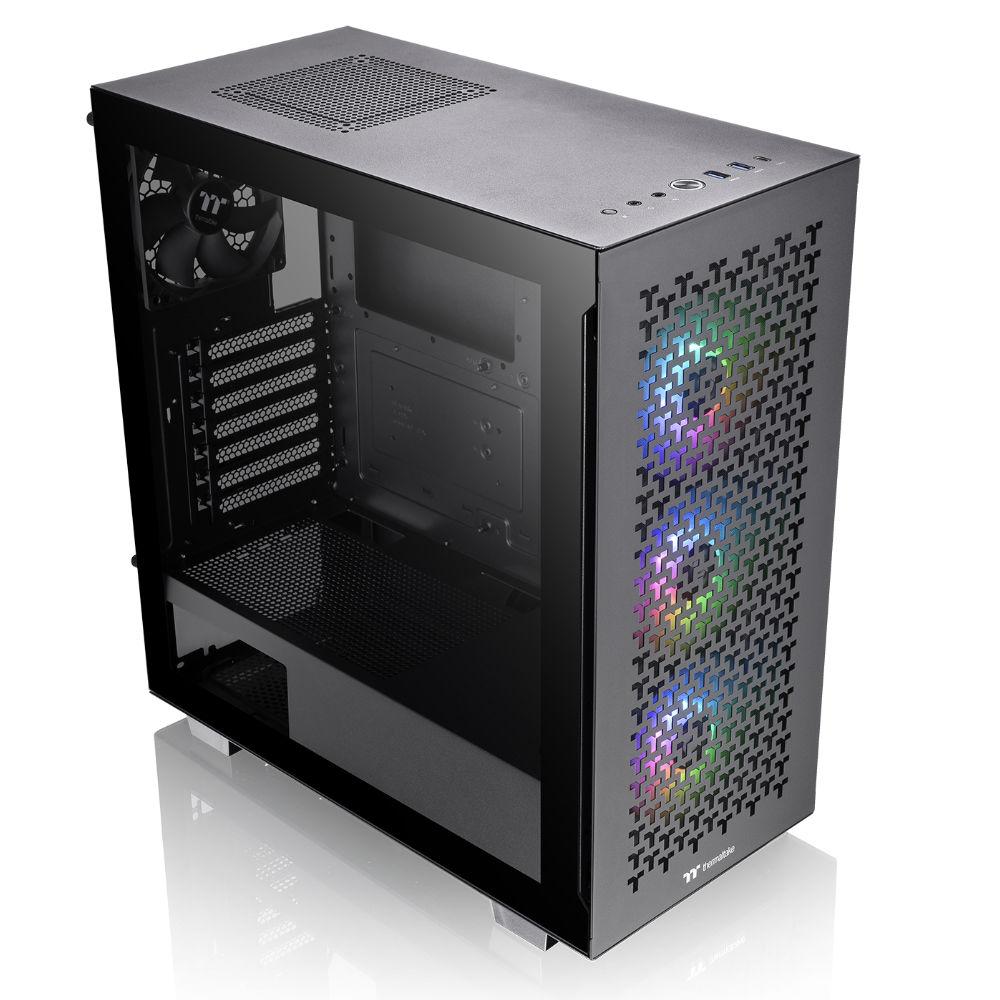 Кутия Thermaltake V350 TG Air ARGB Tempered Glass Mid-Tower Black