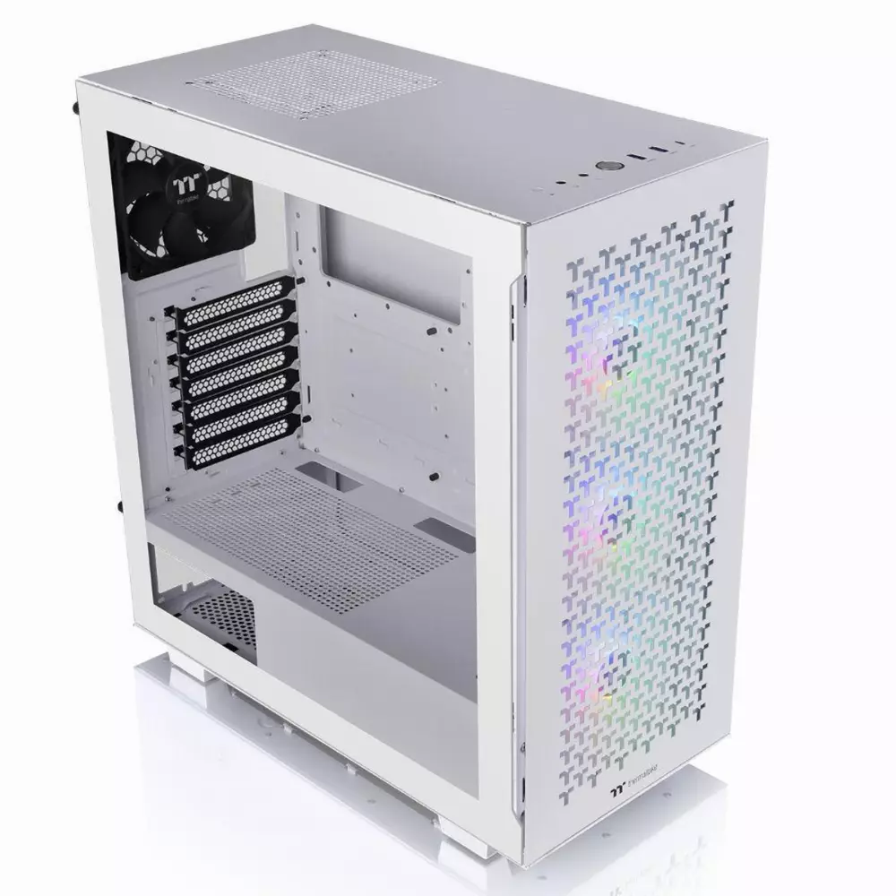 Кутия Thermaltake V350 TG Air ARGB Tempered Glass Mid-Tower White