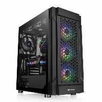 Кутия Thermaltake Versa T27 TG ARGB Tempered Glass Mid-Tower Black