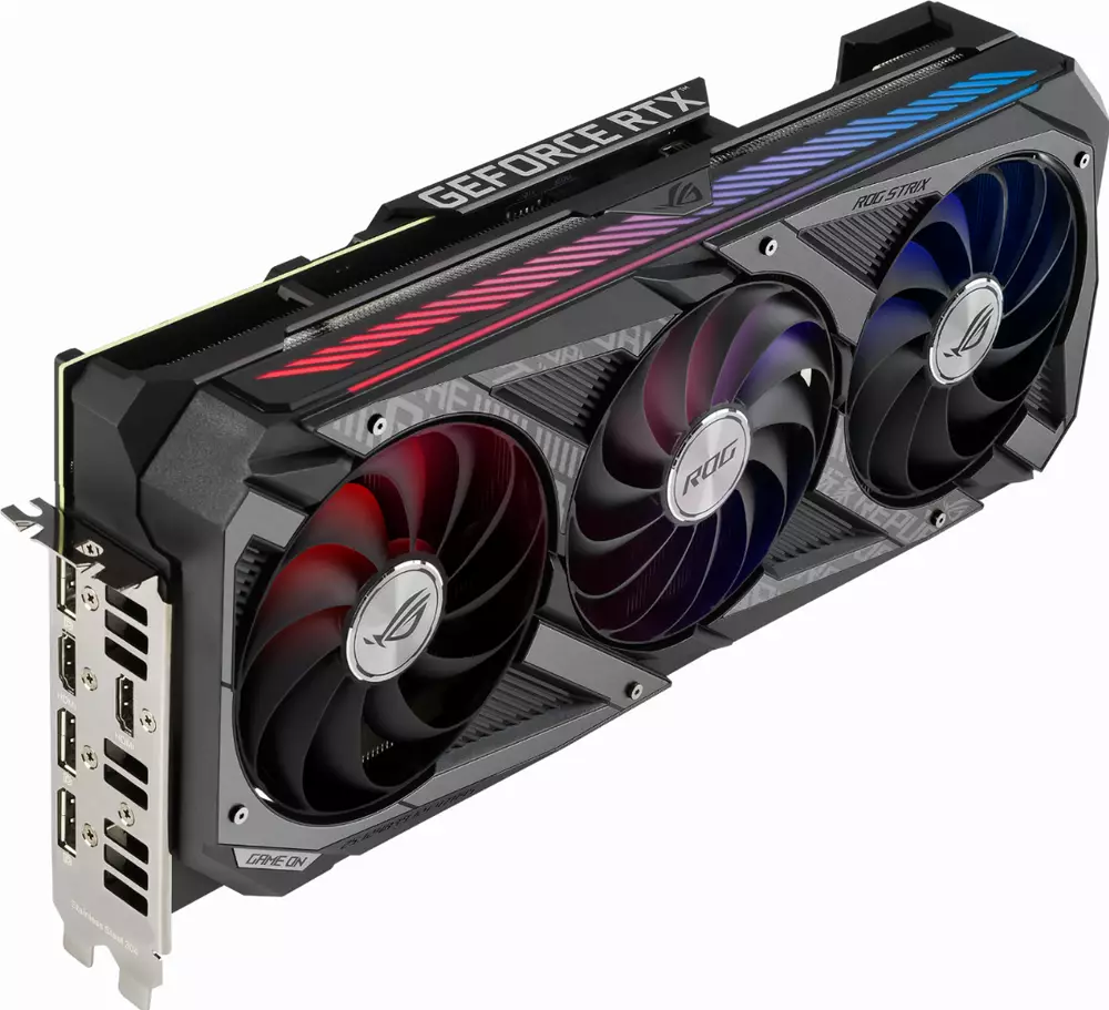 Видео карта ASUS ROG Strix GeForce RTX 3070 V2 OC Edition 8GB GDDR6