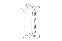 Планки за монтаж EK-Loop Angled Bracket - 120mm
