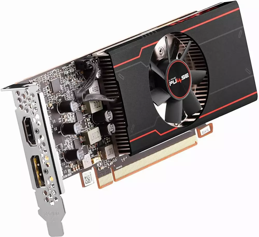 Видео карта Sapphire Pulse AMD Radeon RX 6400 GAMING 4GB GDDR6 Low Profile