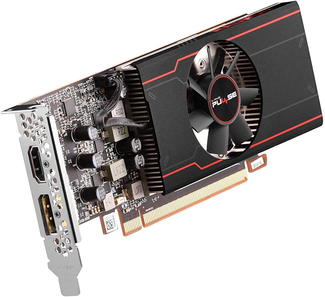 Видео карта Sapphire Pulse AMD Radeon RX 6400 GAMING 4GB GDDR6 Low Profile