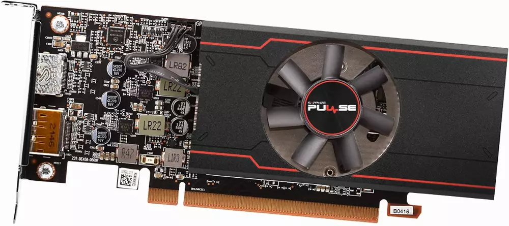 Видео карта Sapphire Pulse AMD Radeon RX 6400 GAMING 4GB GDDR6 Low Profile