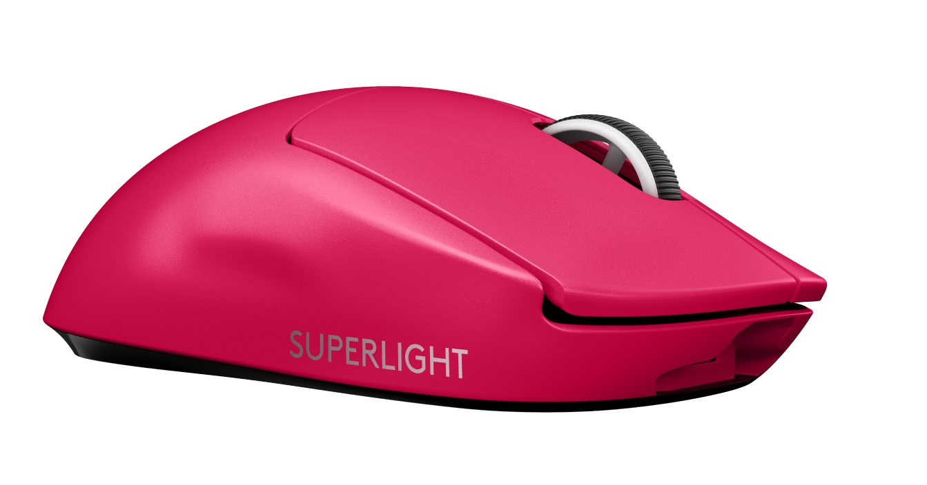 Геймърска мишка Logitech Pro X SuperLight Wireless Gaming Mouse Pink - 910-005956