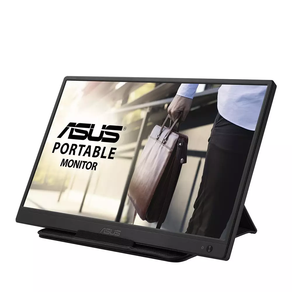 Монитор ASUS ZenScreen MB165B 15.6" TN, LED, 1366x768, 10ms, 60Hz, USB 3.0, портативен