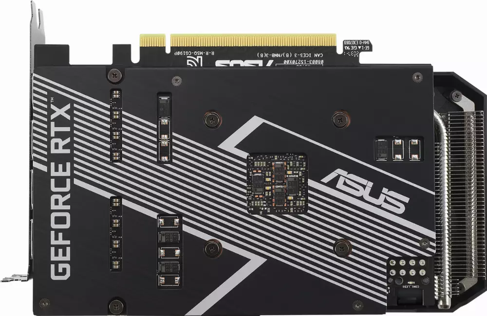 Видео карта ASUS DUAL GeForce RTX 3060 Ti V2 MINI OC Edition 8GB GDDR6 LHR