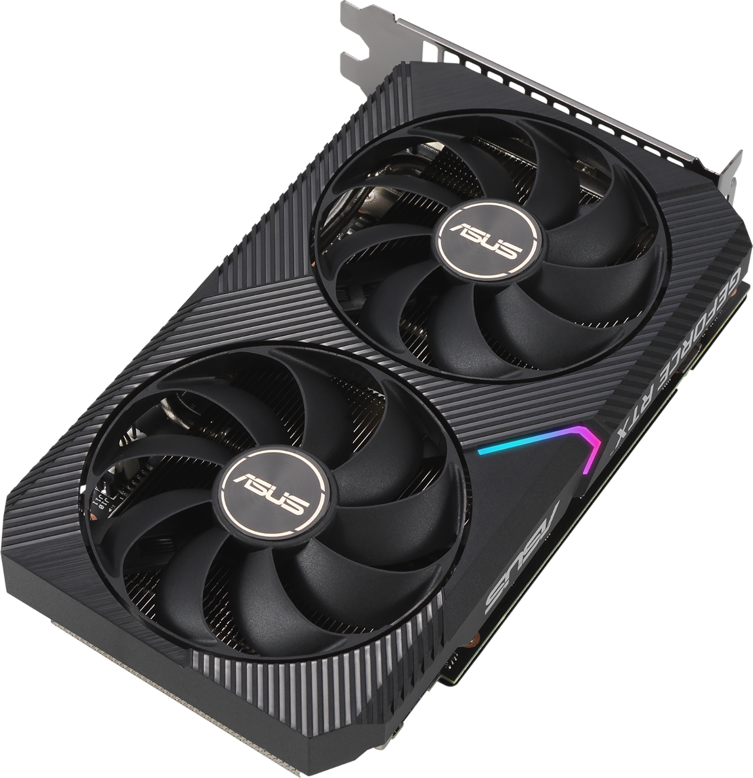 Видео карта ASUS DUAL GeForce RTX 3060 Ti V2 MINI OC Edition 8GB GDDR6 LHR