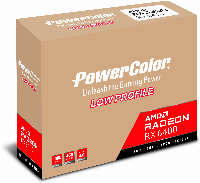 Видео карта PowerColor AMD Radeon RX 6400 ITX 4GB GDDR6