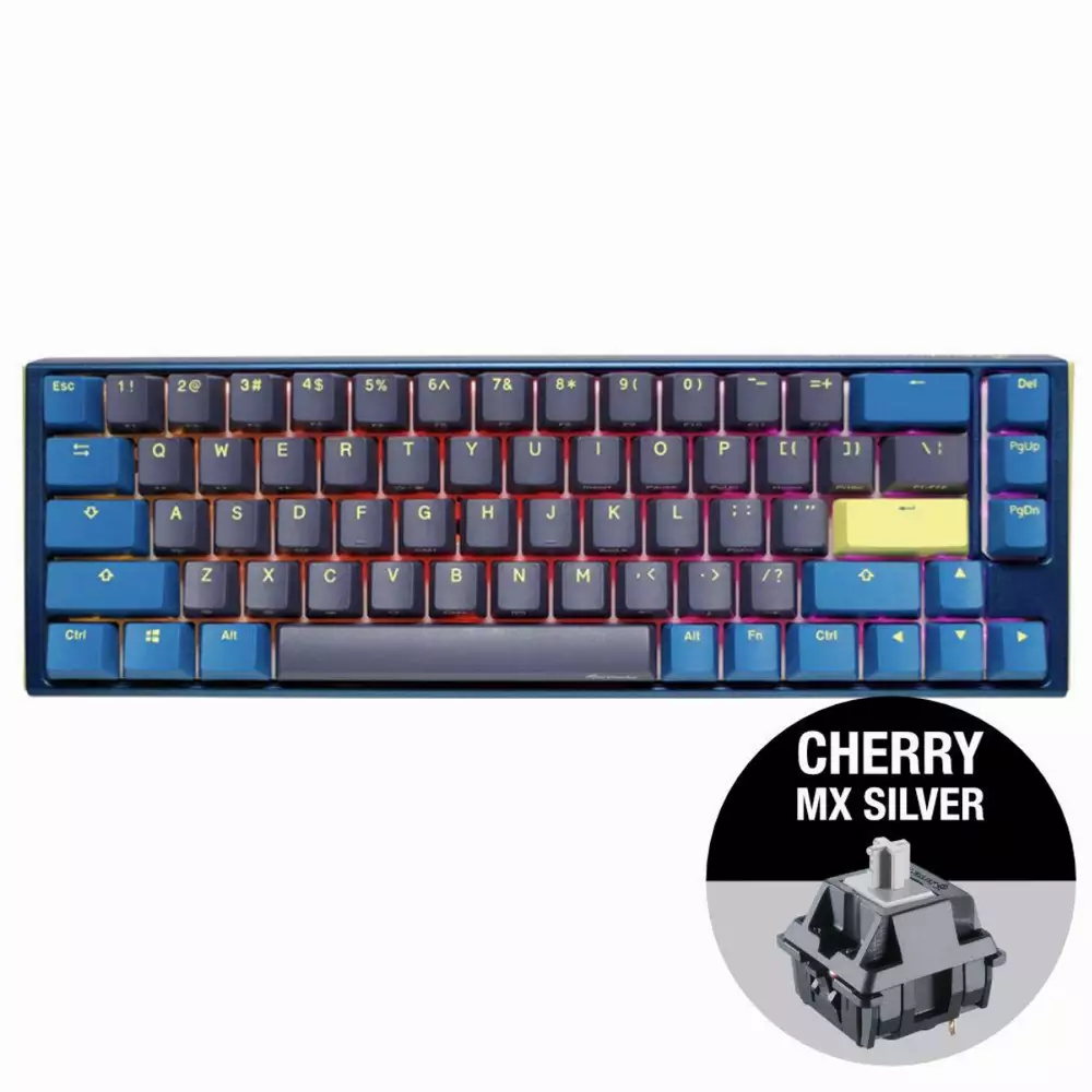 Геймърскa механична клавиатура Ducky One 3 Daybreak SF 65% Cherry MX Silver