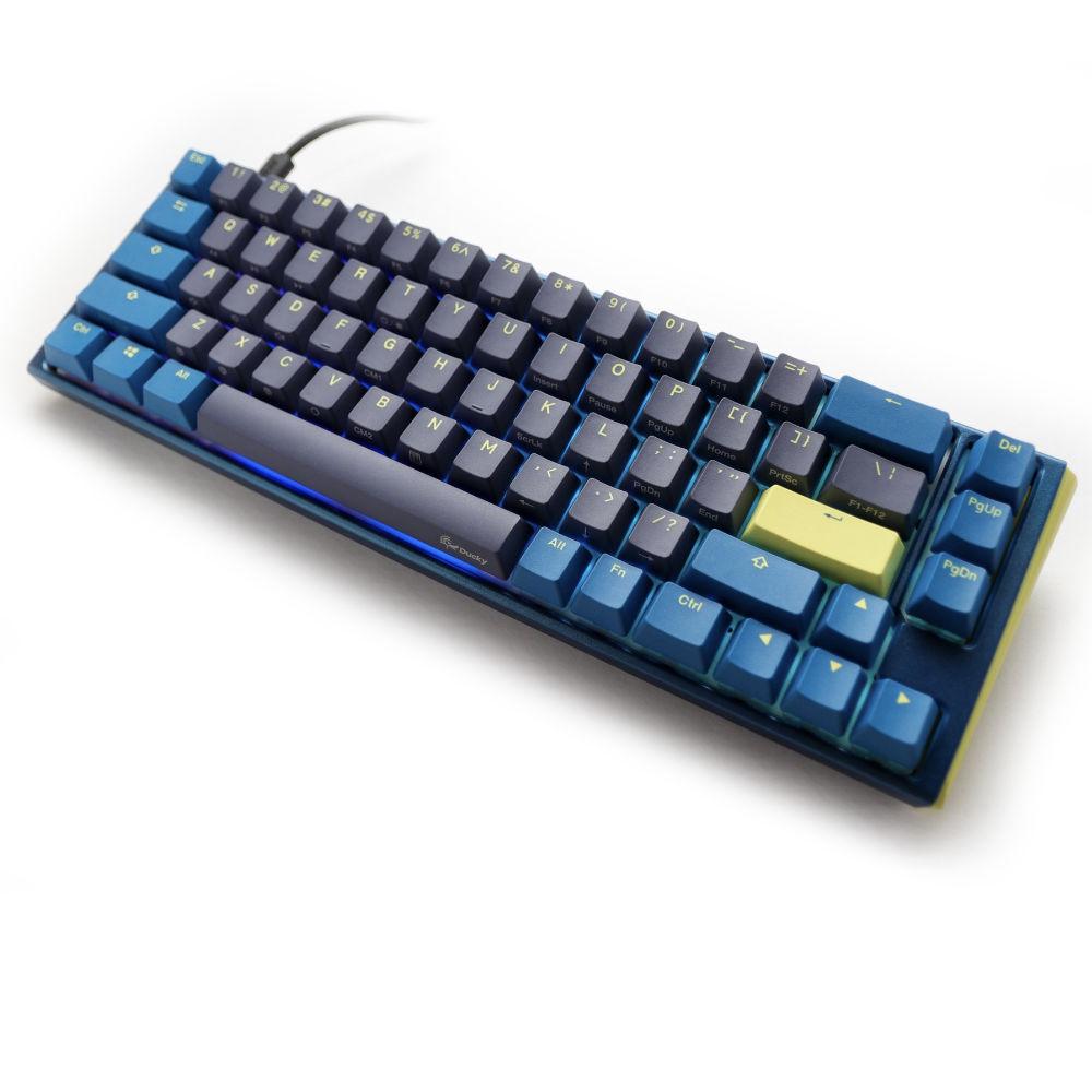 Геймърскa механична клавиатура Ducky One 3 Daybreak SF 65%, Cherry MX Silent Red