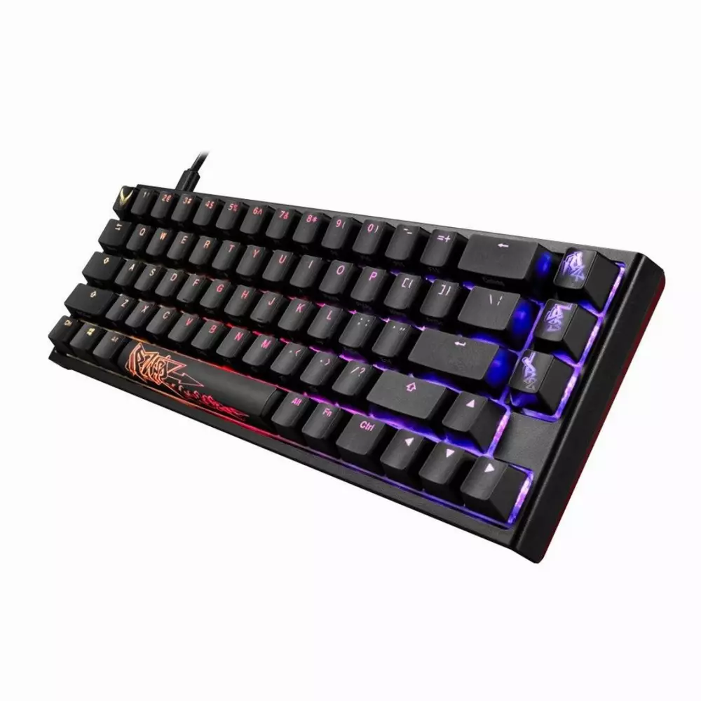Gaming μηχανικό πληκτρολόγιο Ducky x PowerColor One 2 SF RGB Kailh BOX White