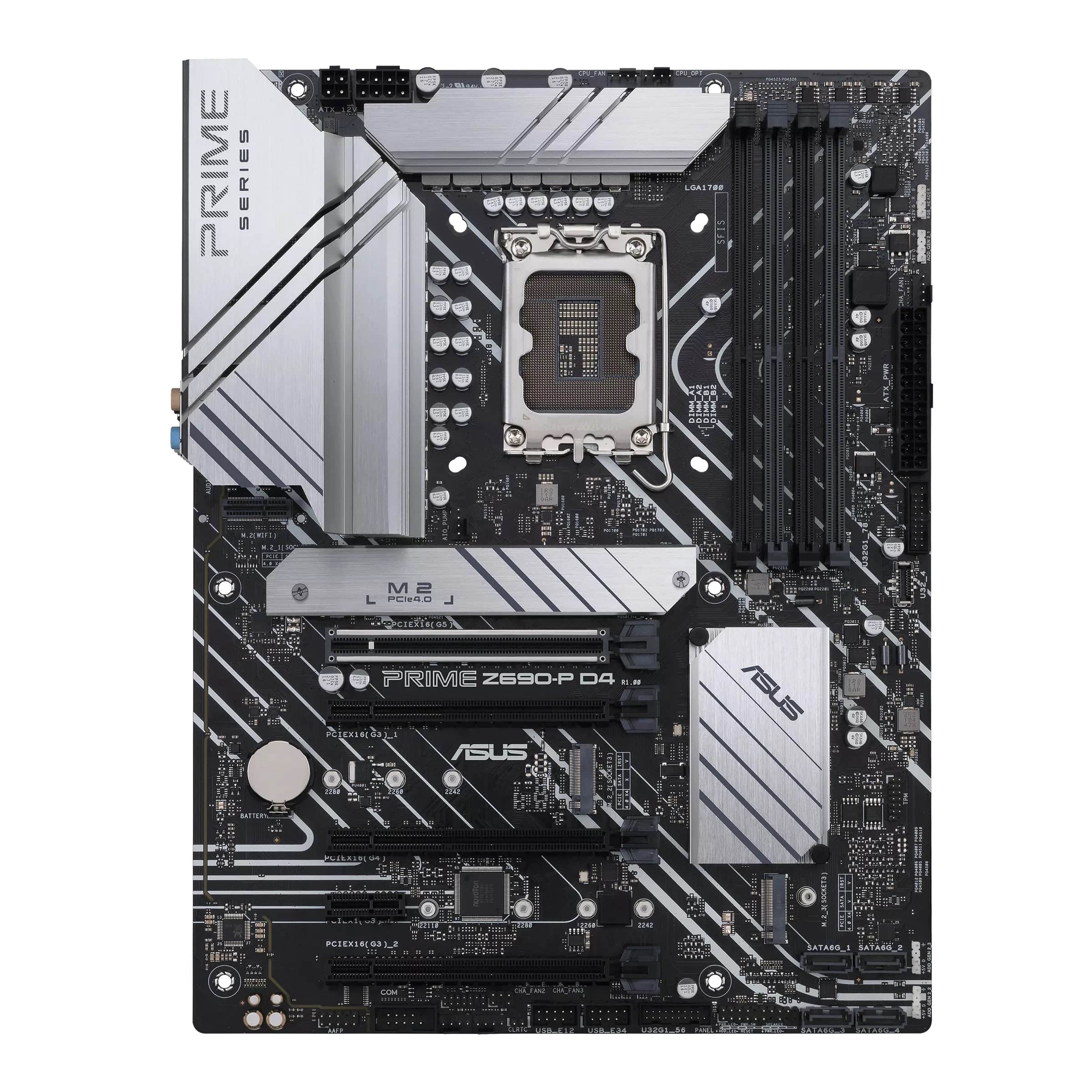 Дънна платка ASUS PRIME Z690-P D4 CSM DDR4 LGA1700