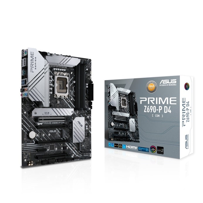 Дънна платка ASUS PRIME Z690-P D4 CSM DDR4 LGA1700