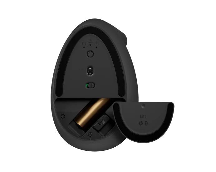 Беспроводная мышь Logitech Lift Vertical Graphite - 910-006473