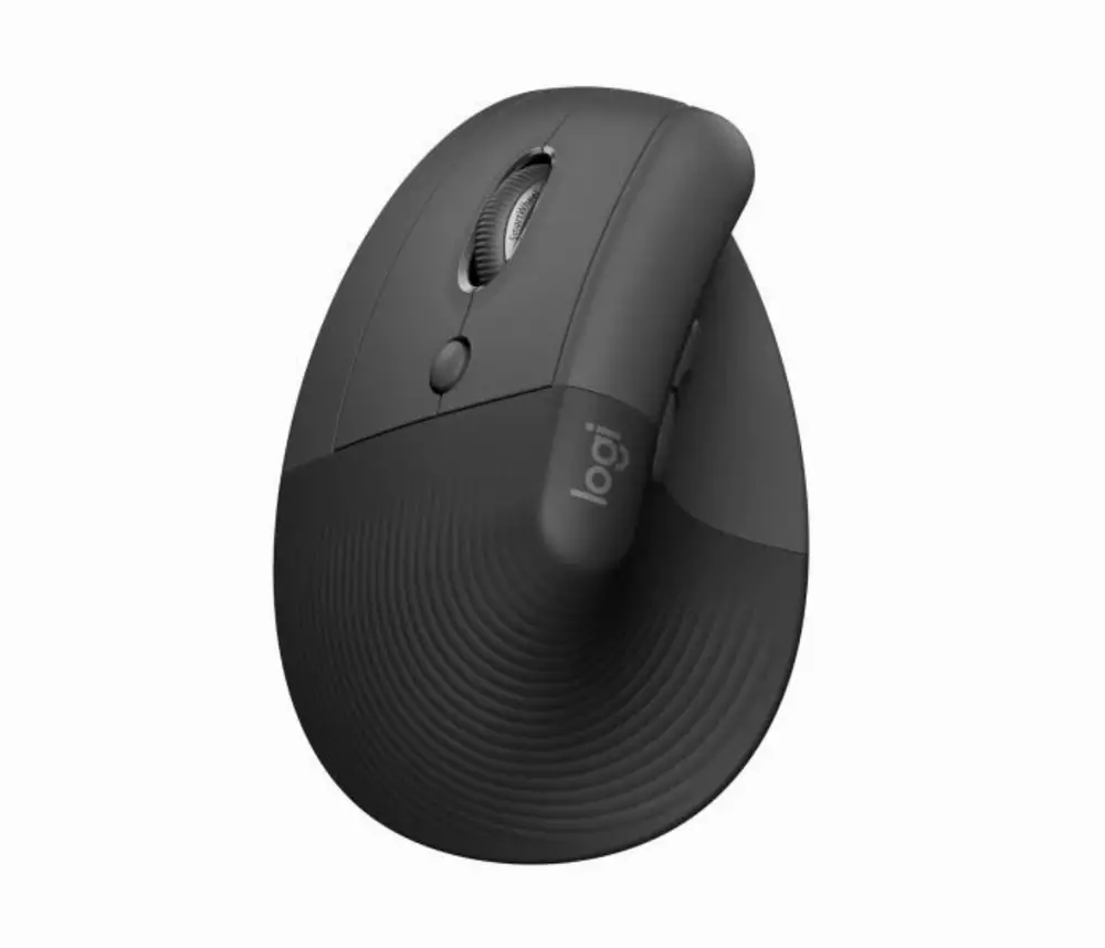 Безжична Мишка Logitech Lift Left Vertical Graphite - 	910-006474