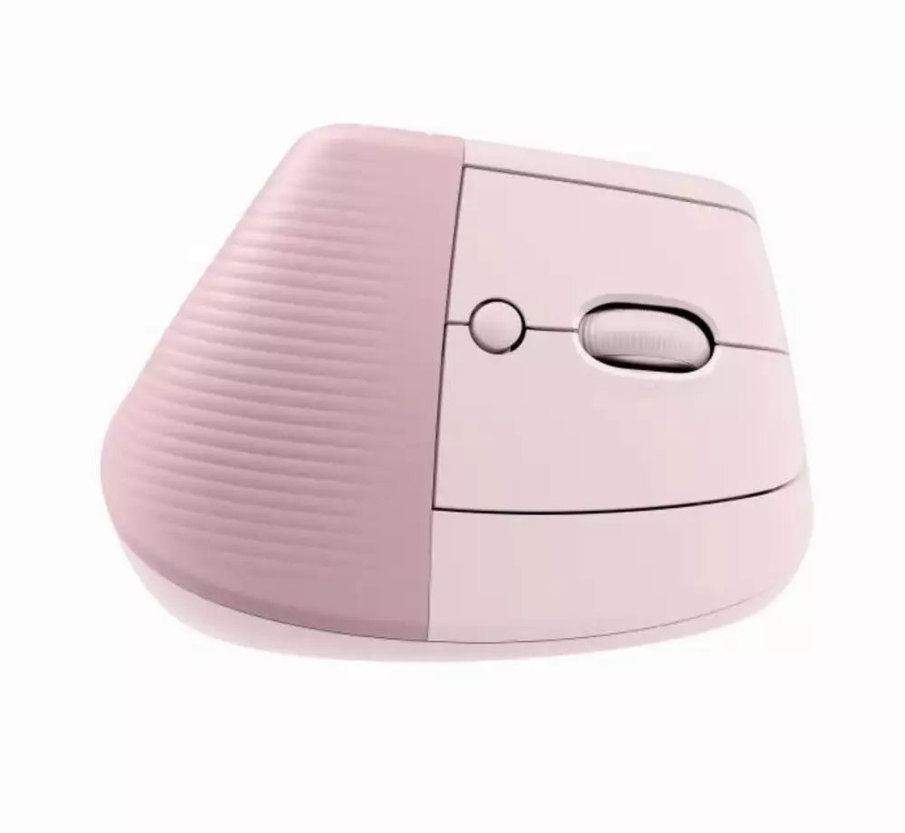 Безжична Мишка Logitech Lift Vertical Rose - 910-006478