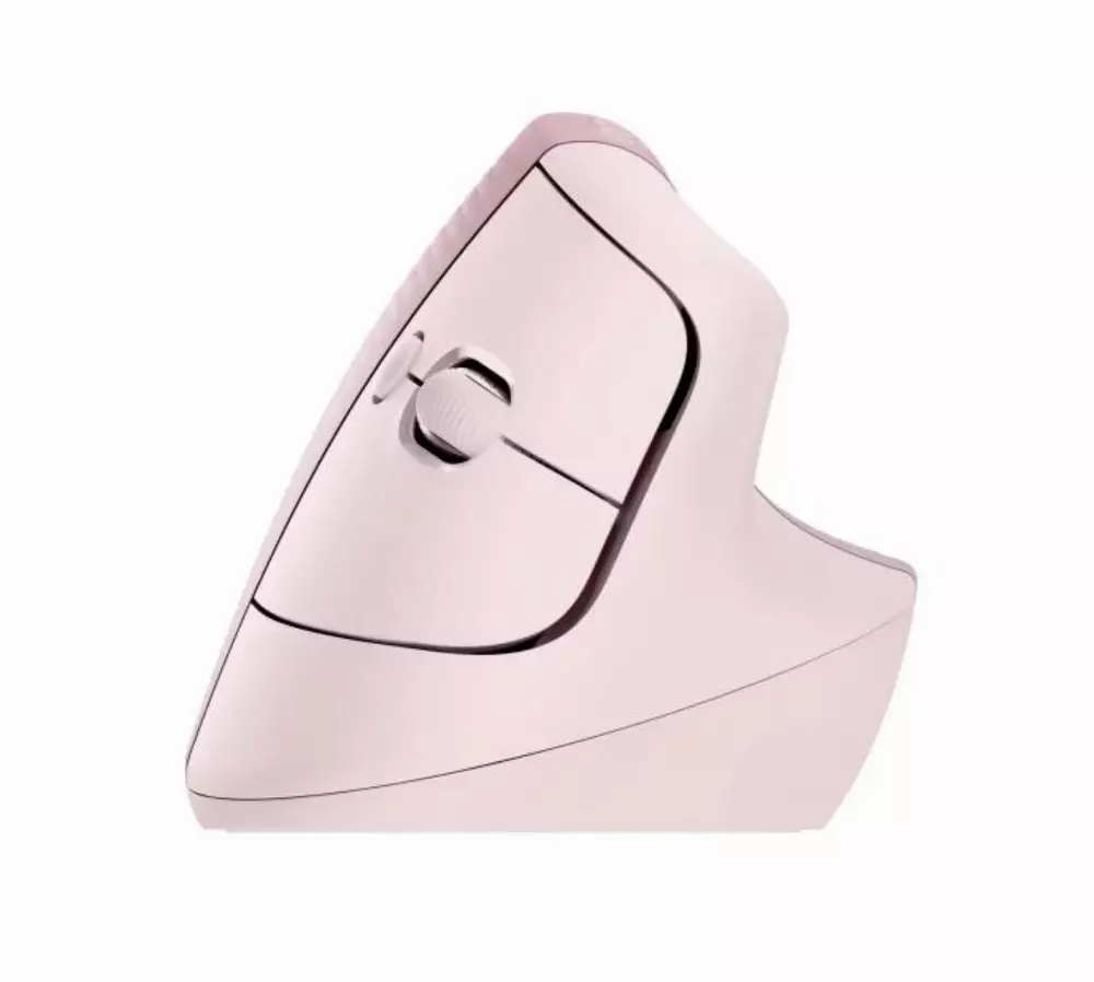 Безжична Мишка Logitech Lift Vertical Rose - 910-006478