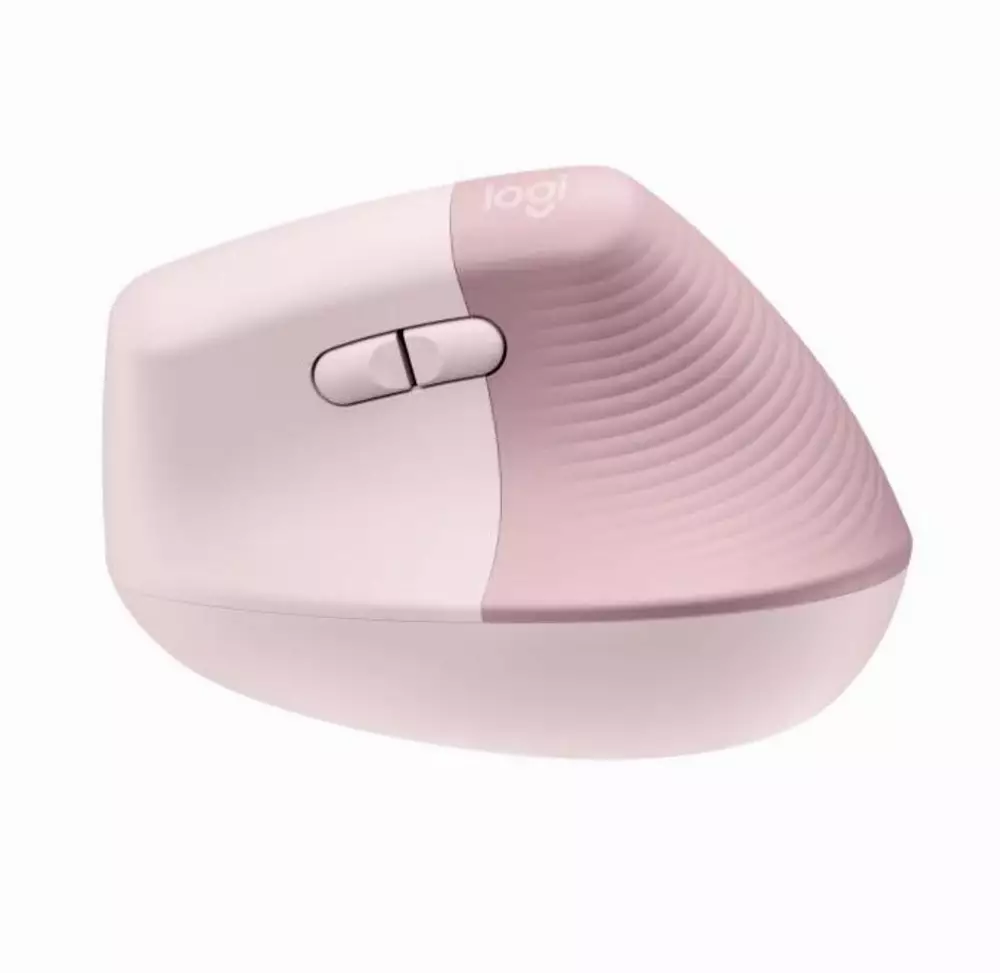 Безжична Мишка Logitech Lift Vertical Rose - 910-006478