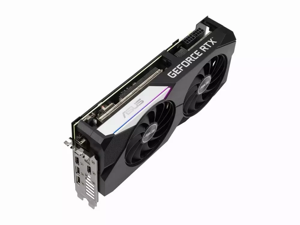 Видео карта ASUS Dual GeForce RTX 3070 V2 OC 8GB LHR - 90YV0FQC-M0NA00