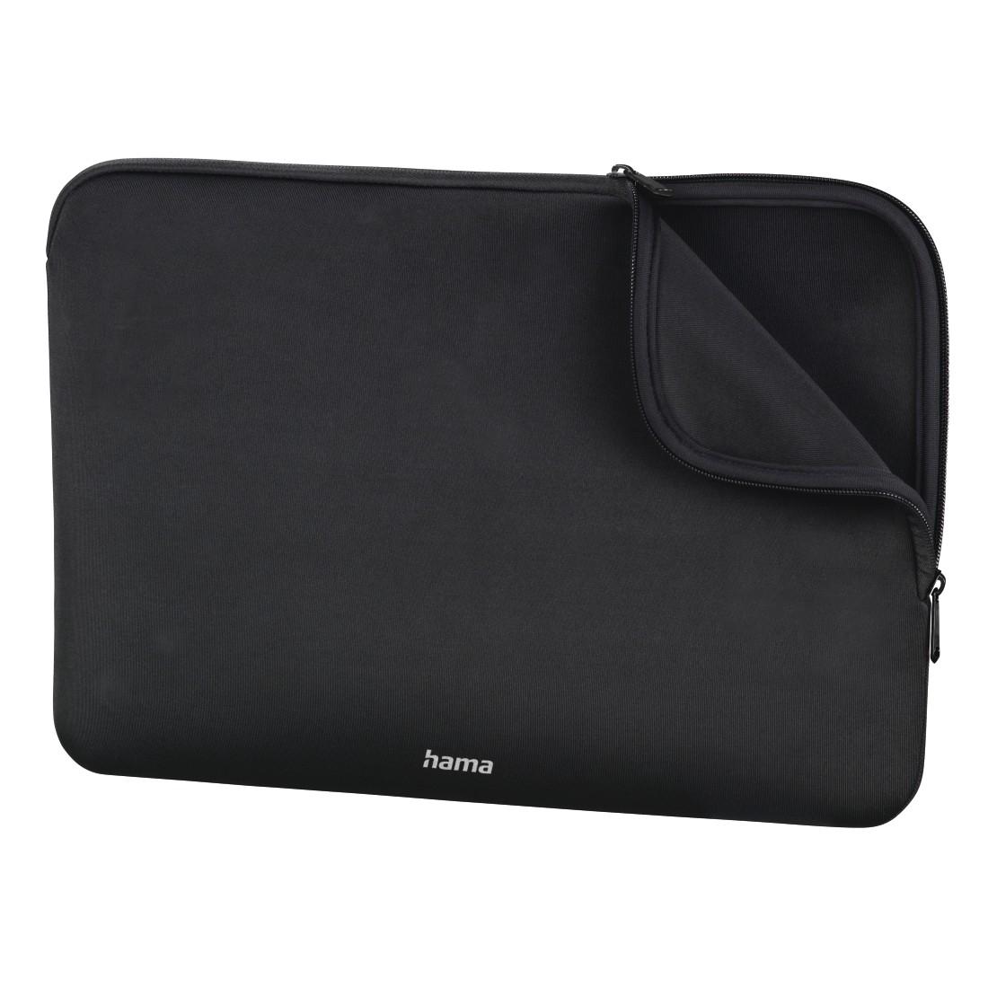 Funda para portátil HAMA Neoprene, Hasta 36 cm (14.1"), Negro