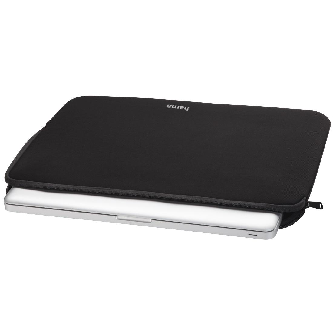 Funda para portátil HAMA Neoprene, Hasta 40 cm (15.6"), Negro